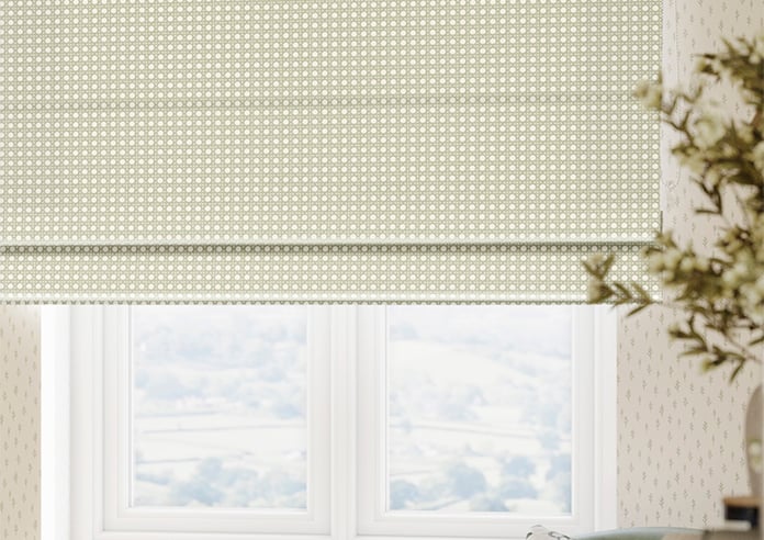 Weavers, Bud Green - Twist&Fit Roman Blind - Image 5